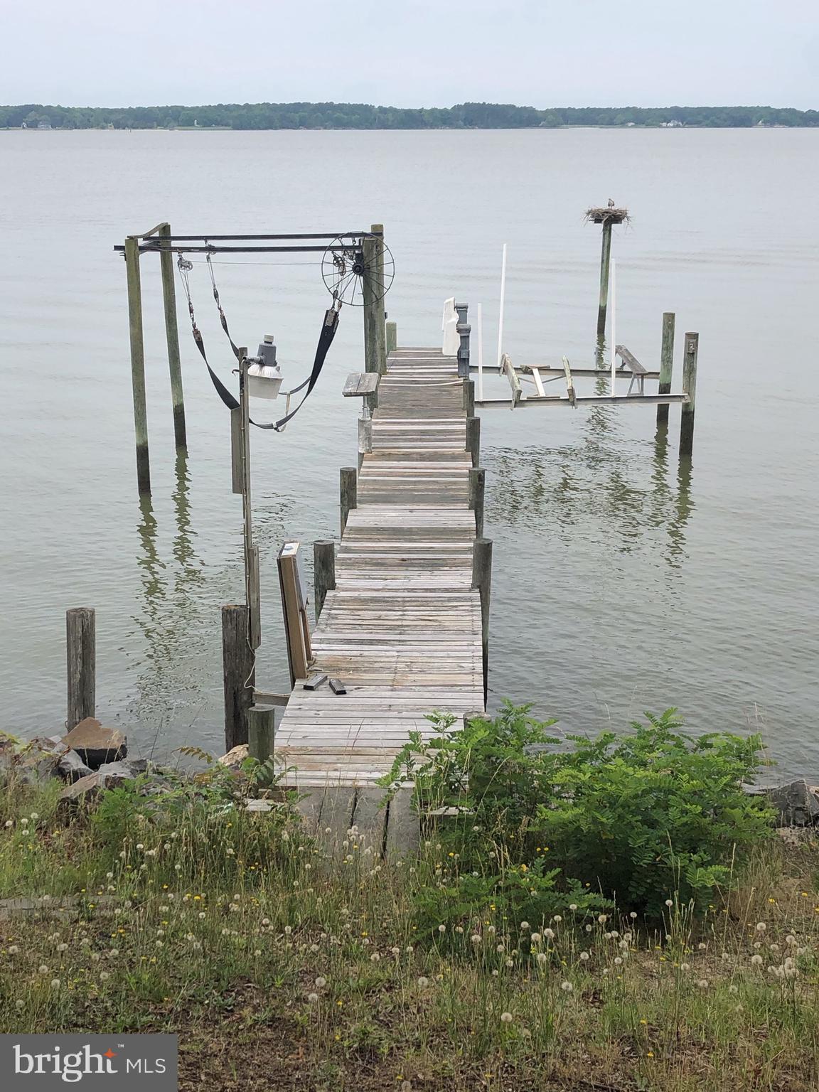 Old Chaptico Wharf Lane Chaptico, MD 20621 - Photo 3 of 17 Dock with power and manual lifts.