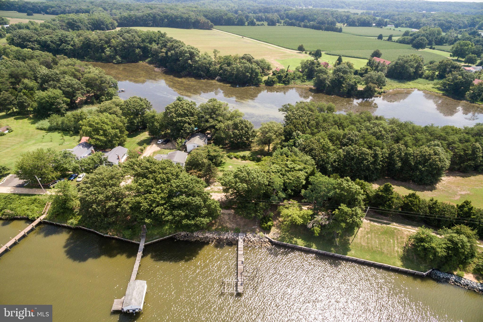 Old Chaptico Wharf Lane Chaptico, MD 20621 - Photo 7 of 17 Aerial view