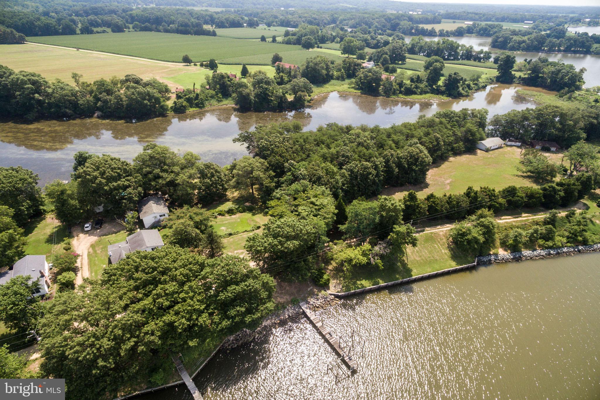 Old Chaptico Wharf Lane Chaptico, MD 20621 - Photo 8 of 17 Aerial view