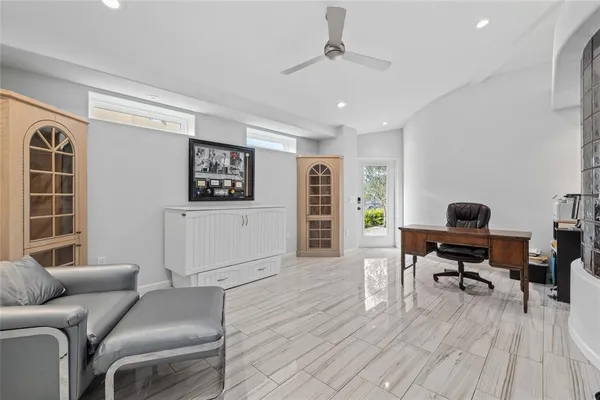 a view of a house with swimming pool