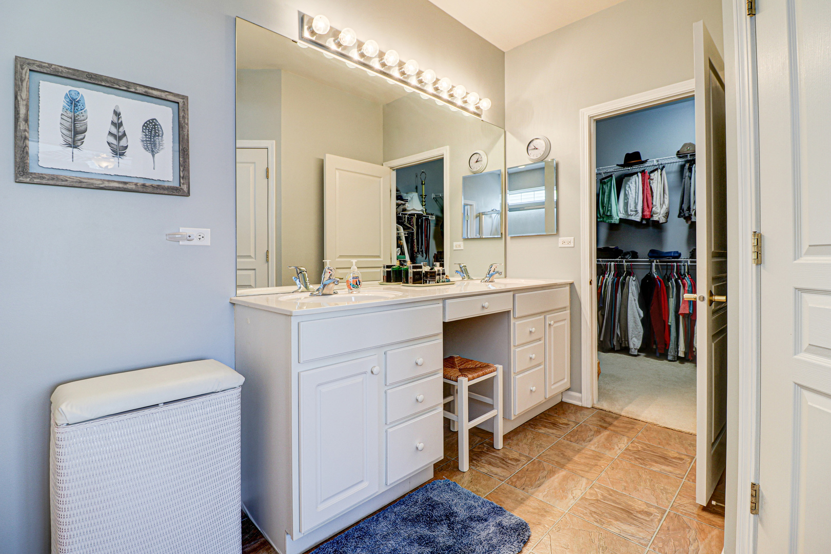 13616 Fallow Drive Huntley, IL 60142 - Photo 15 of 21 a bathroom with a sink a toilet and a mirror