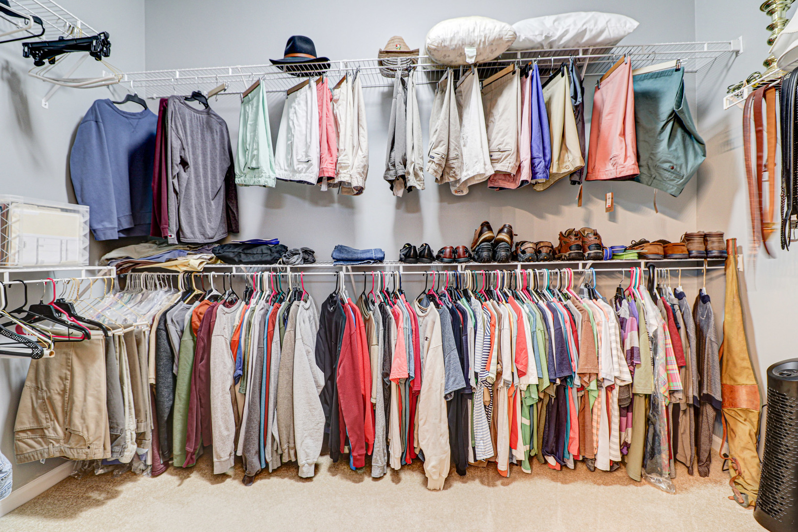 13616 Fallow Drive Huntley, IL 60142 - Photo 16 of 21 a view of walk in closet with clothes