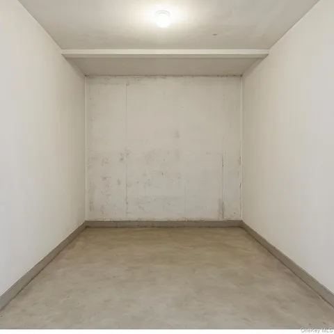 a view of a car parked in front of a building