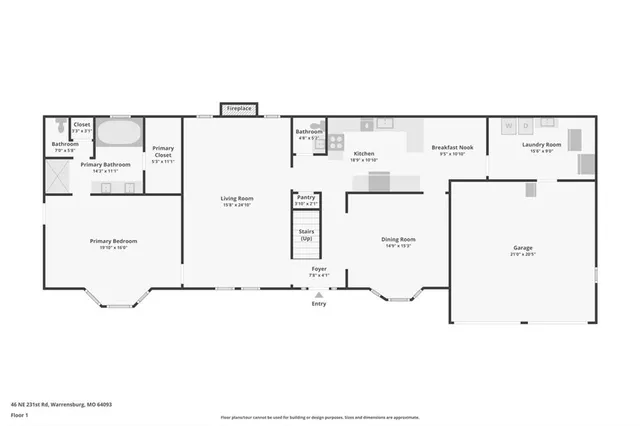 $448,000 | 46 Northeast 231st Road, Warrensburg, MO 64093