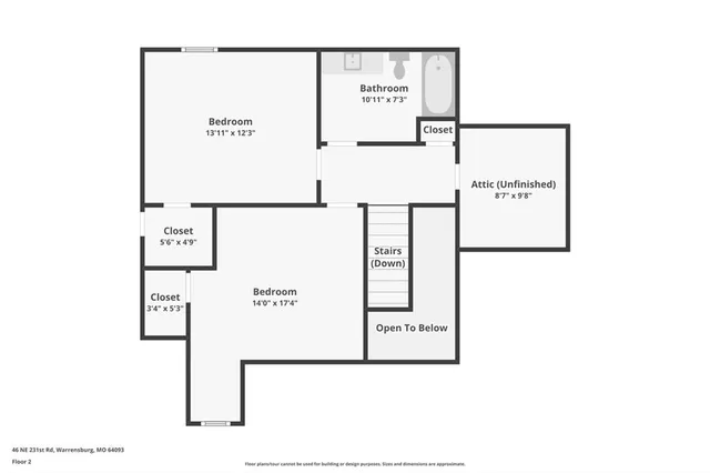 $448,000 | 46 Northeast 231st Road, Warrensburg, MO 64093