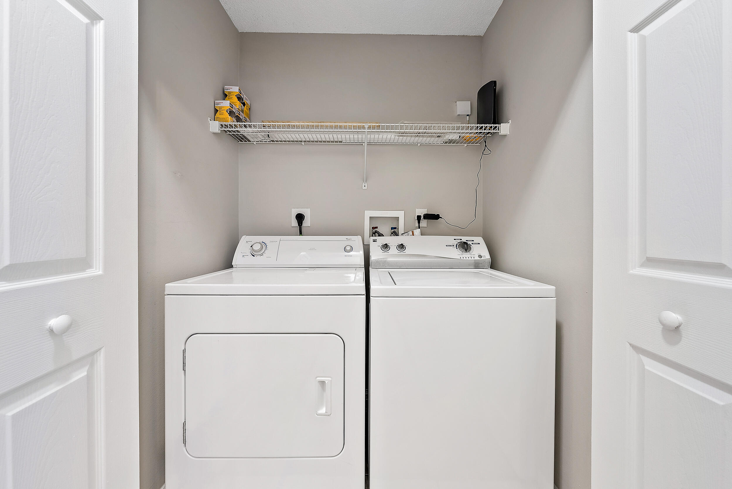 112 Lighthouse Circle, Unit J Tequesta, FL 33469 - Photo 15 of 18 Laundry Closet
