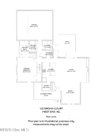 $815,000 | 103 Brown Court, West End, NC 27376