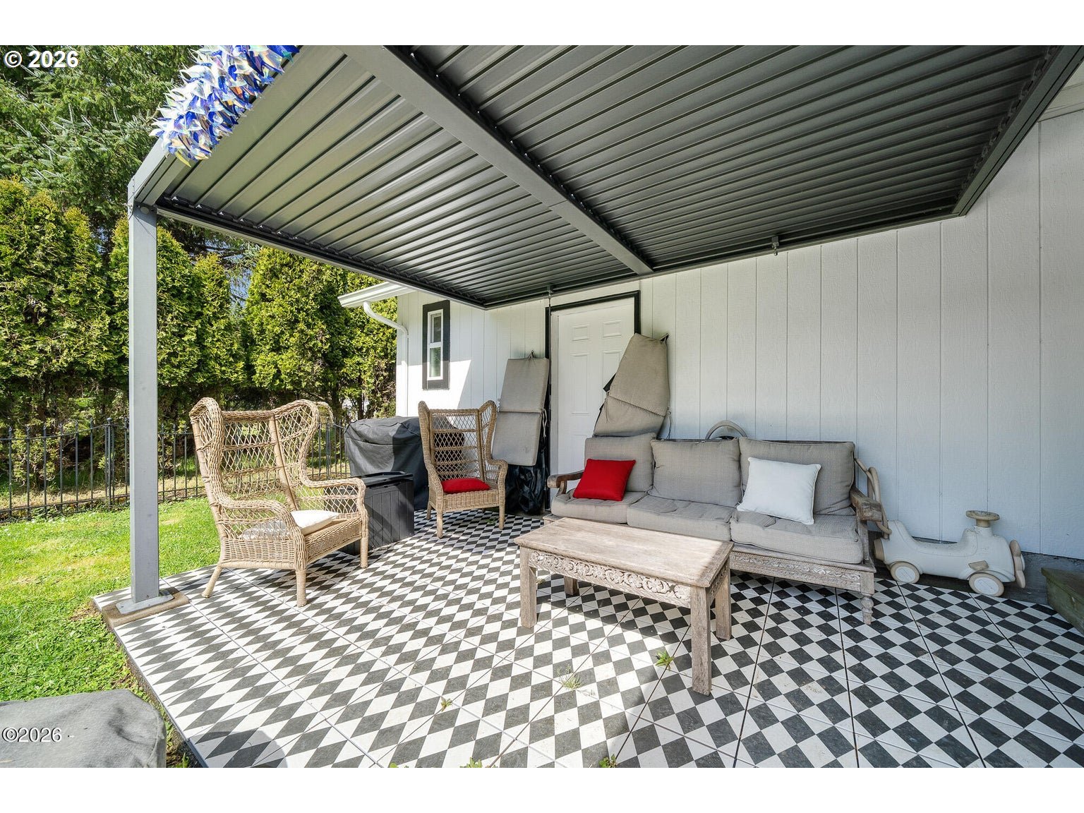 1202 North First Avenue Rockaway Beach, OR 97136 - Photo 25 of 28 a patio view with a sitting space
