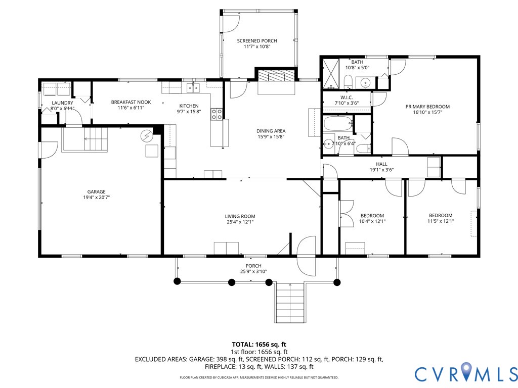 6606 West Quaker Road Disputanta, VA 23842 - Photo 32 of 32 View of floor plan / room layout
