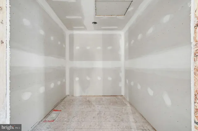 a view of empty room