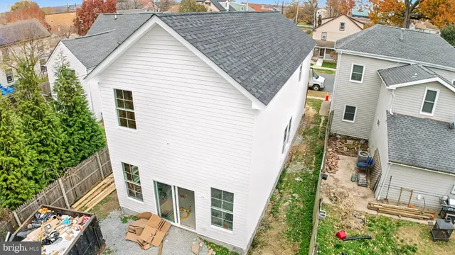 a view of a house with a balcony