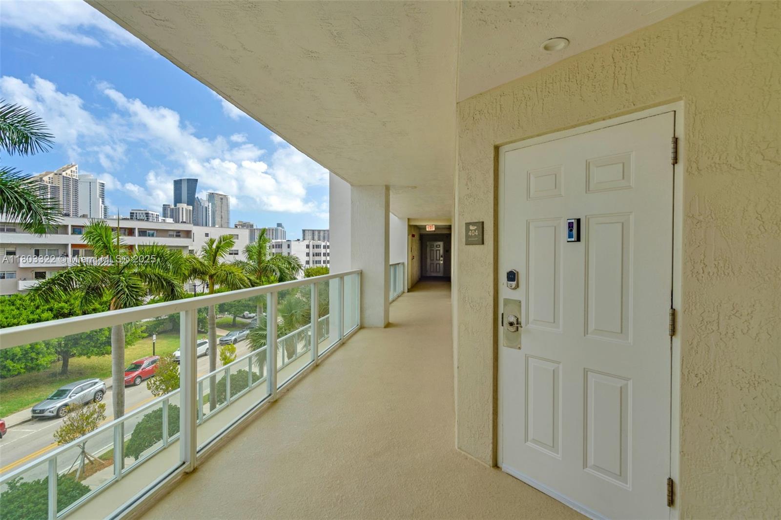 18100 North Bay Road, Unit 404 Sunny Isles Beach, FL 33160 - Photo 2 of 34 a view of a balcony