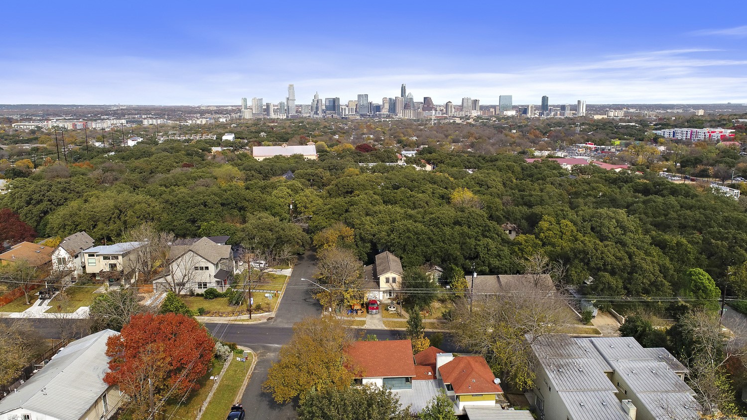 805 Cumberland Road, Unit B Austin, TX 78704 - Photo 33 of 37 Check out this location!!! So close to downtown and all of the cool South 1st & South Lamar restaurants, coffee shops and bars. (This property is the one with the red roof.)