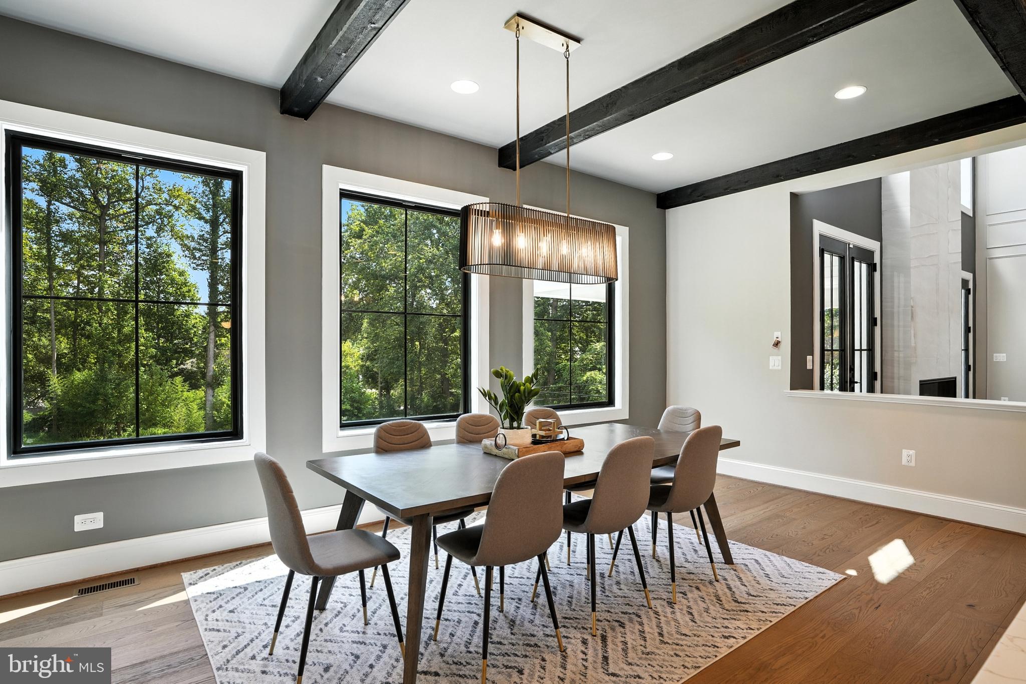 1321 Hunter Mill Road Vienna, VA 22182 - Photo 11 of 92 a view of a dining room with furniture window and outside view