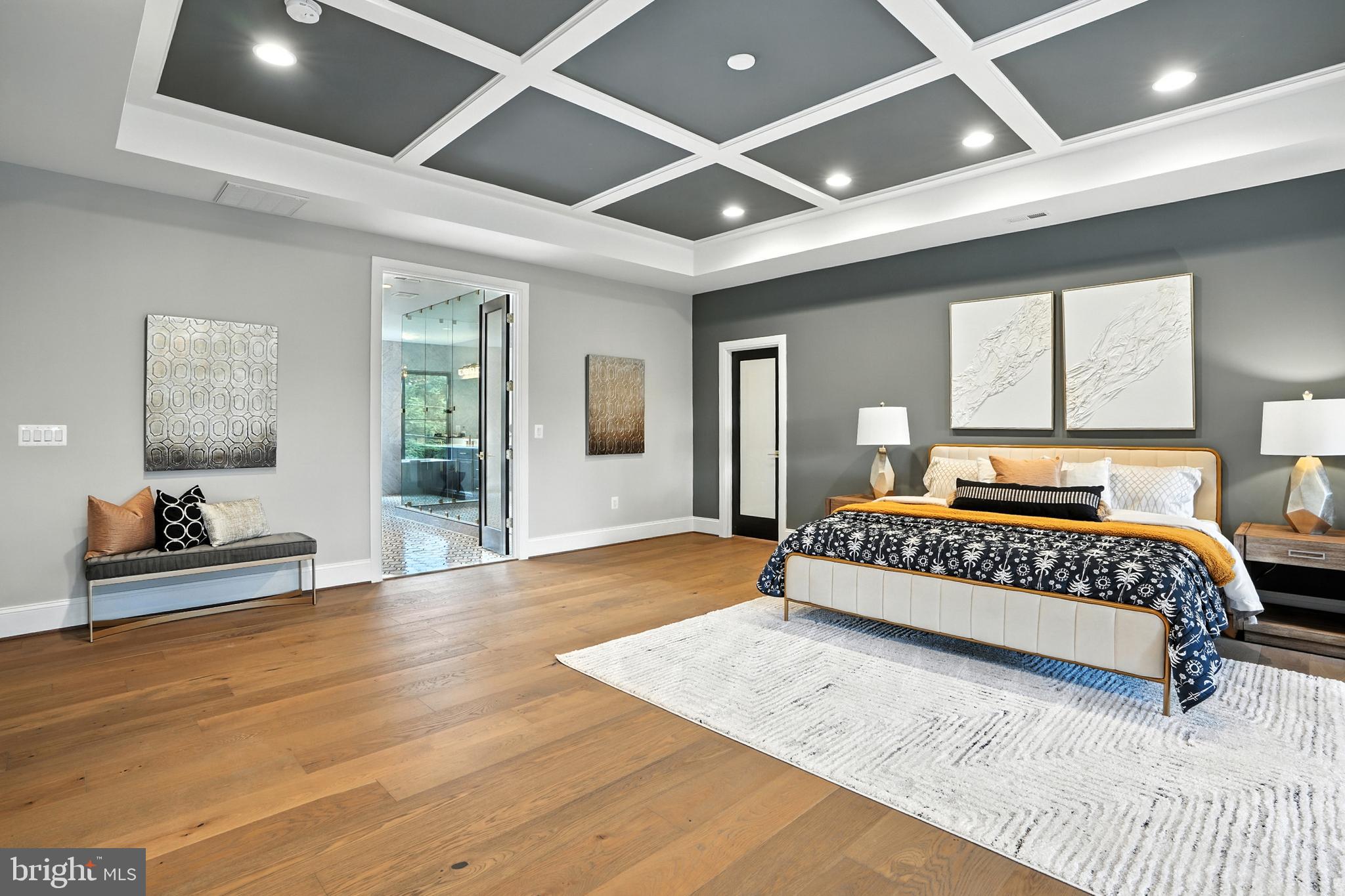 1321 Hunter Mill Road Vienna, VA 22182 - Photo 23 of 92 a bedroom with a large bed and a large window