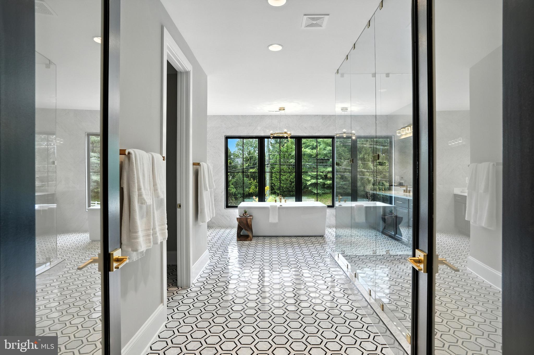 1321 Hunter Mill Road Vienna, VA 22182 - Photo 31 of 92 Primary Bathroom Entrance