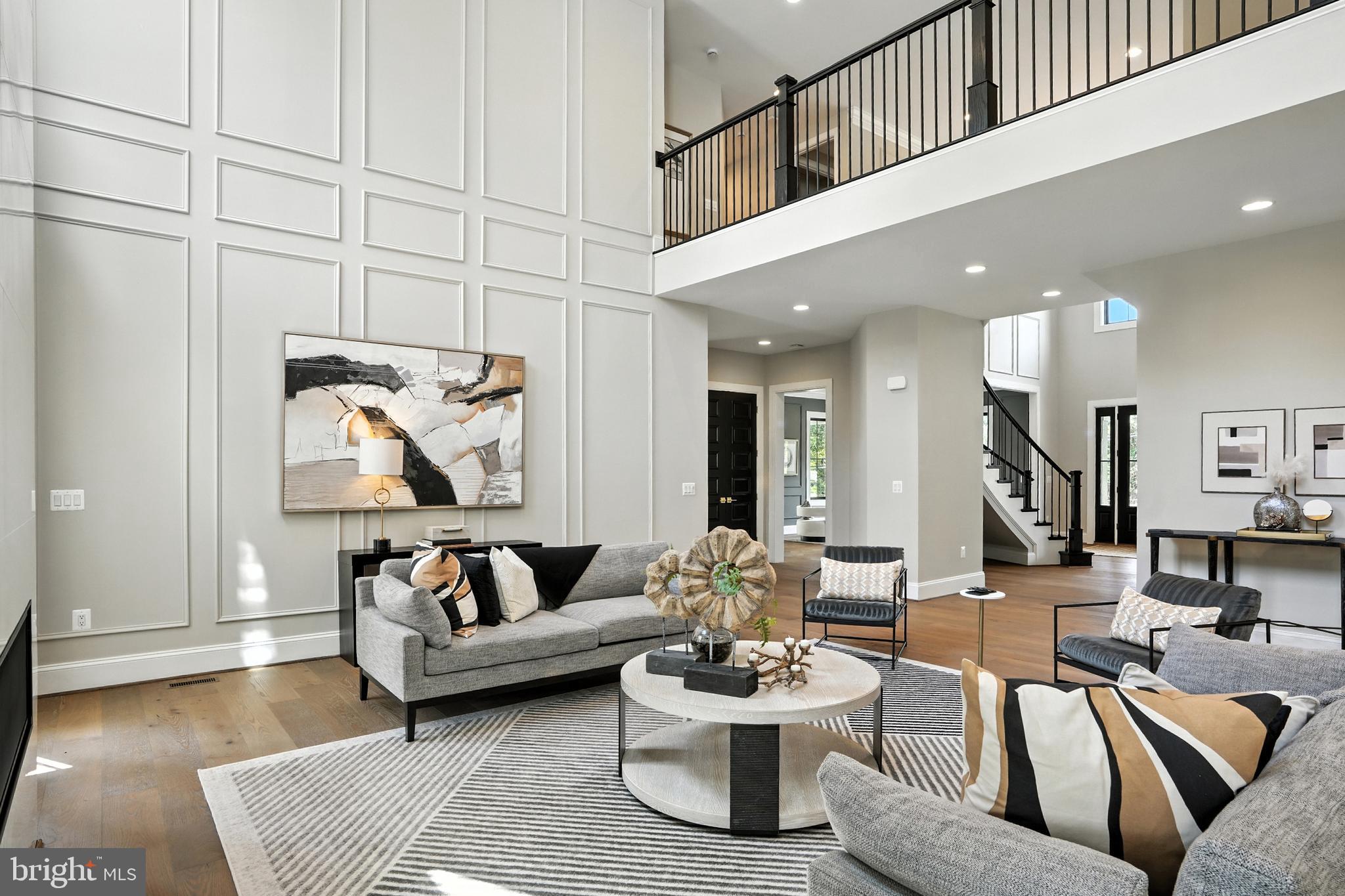 1321 Hunter Mill Road Vienna, VA 22182 - Photo 44 of 92 a living room with furniture and a couch