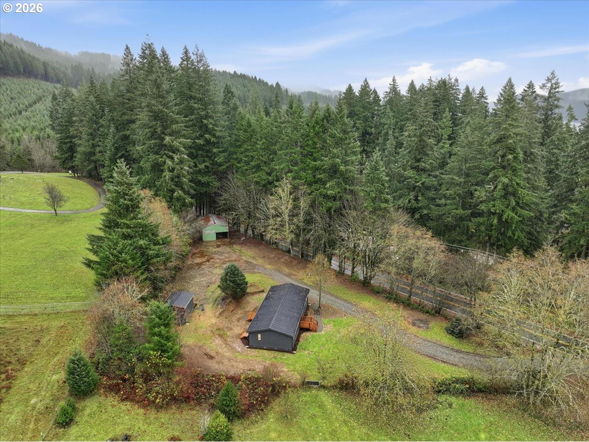 8138 Lewis River Road Ariel, WA 98603 - Photo 2 of 24 a view of a yard with trees
