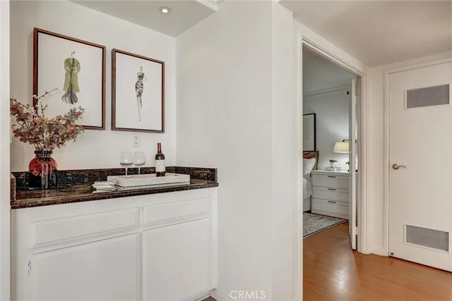 a view of a balcony having patio