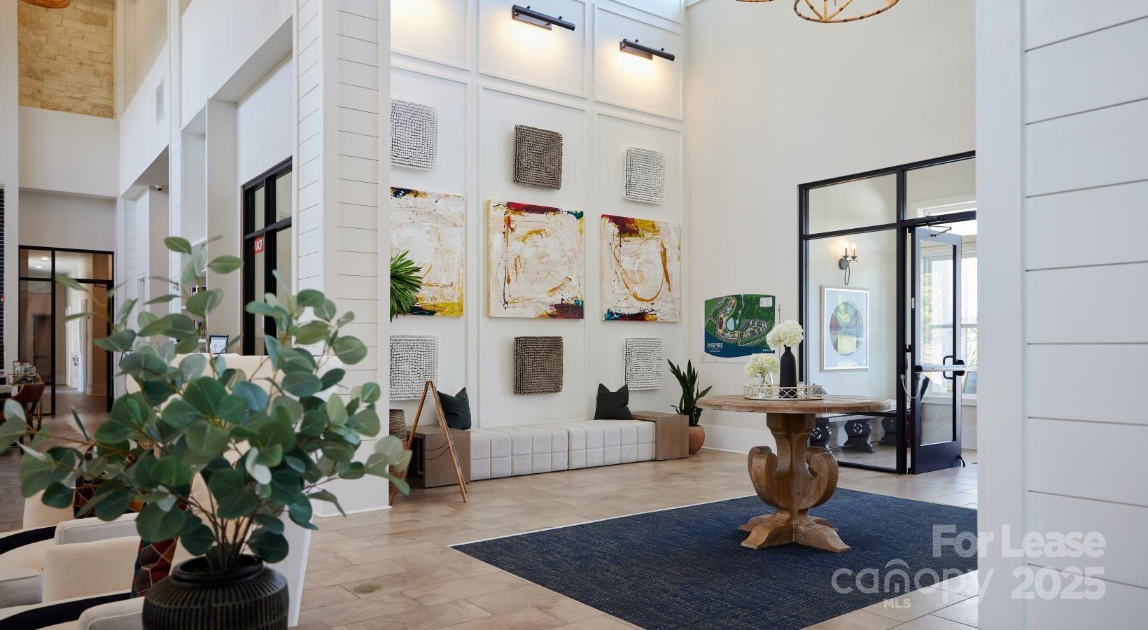 4101 Glenloch Circle, Unit A2 Matthews, NC 28105 - Photo 10 of 28 a view of a living room and entryway