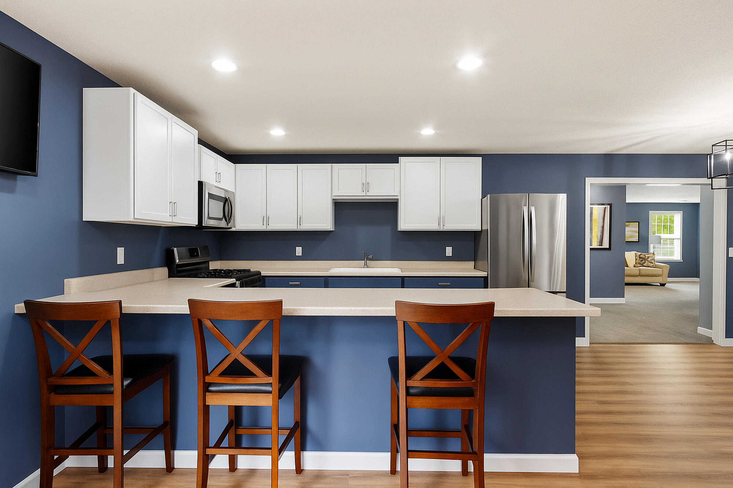 55 Stark Street, Unit 12 Williams Bay, WI 53191 - Photo 4 of 19 Breakfast bar