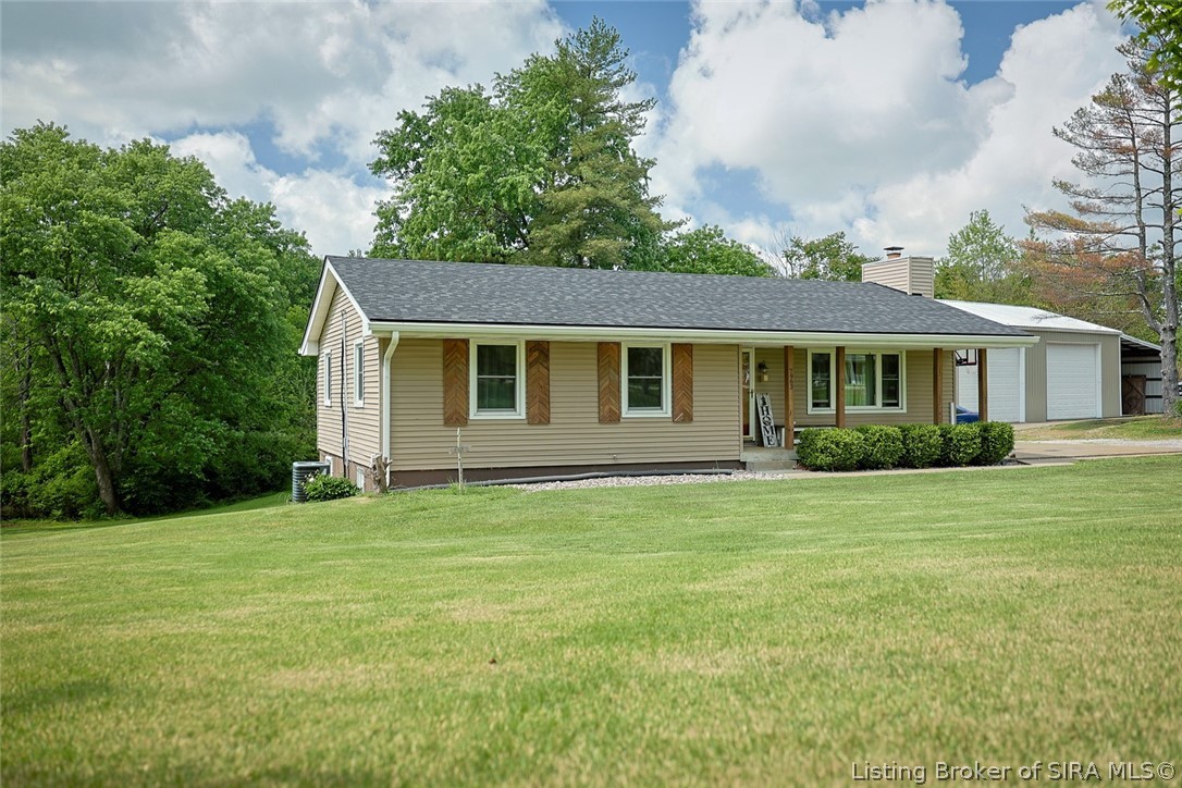 7963 Corydon Ridge Road Northeast Lanesville, IN 47136 - Photo 5 of 30 Left Side/ garage