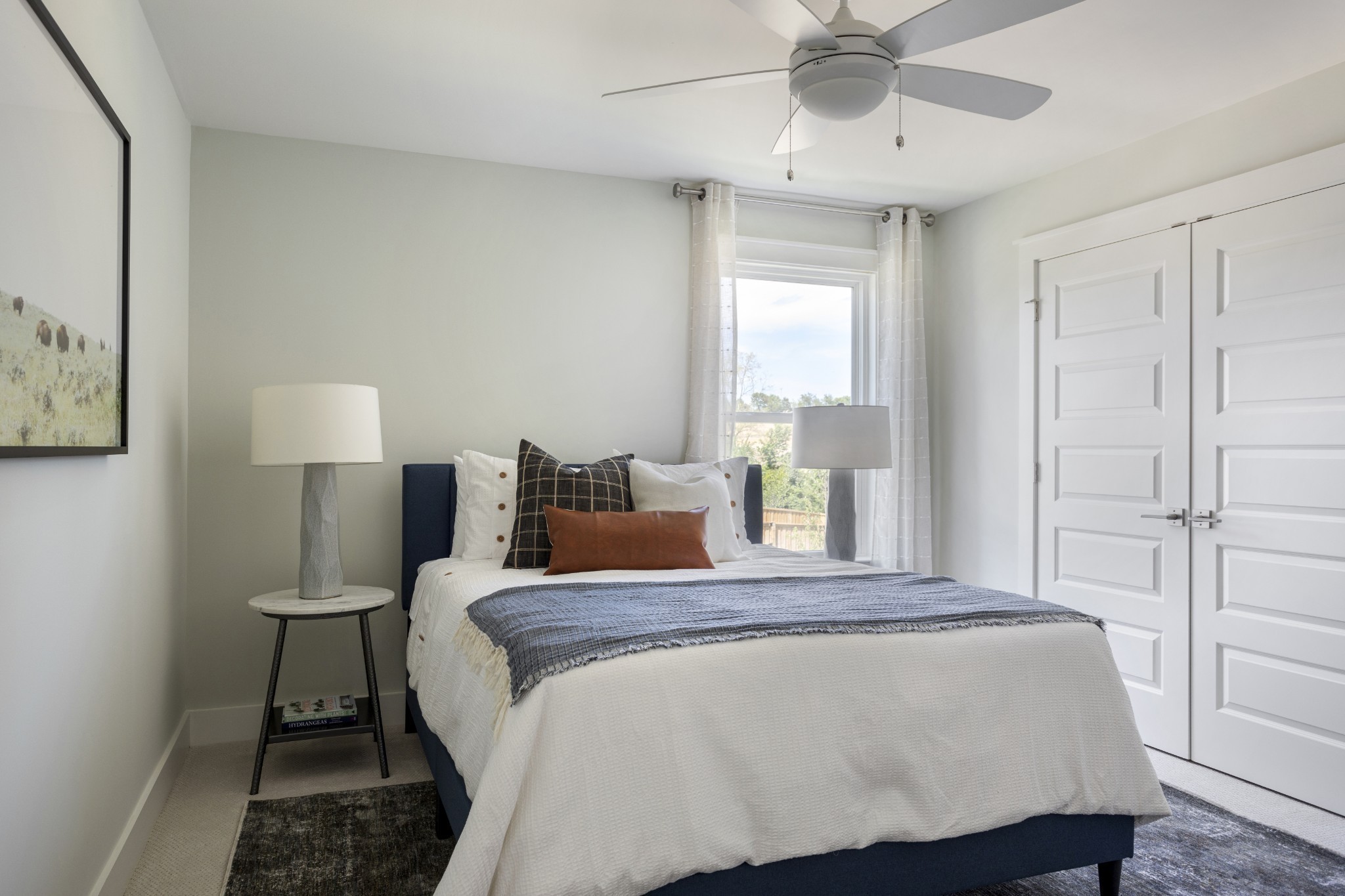 907 Heatherfield Ln Spring Hill Spring Hill, TN 37174 - Photo 16 of 19 a bedroom with a bed and a window
