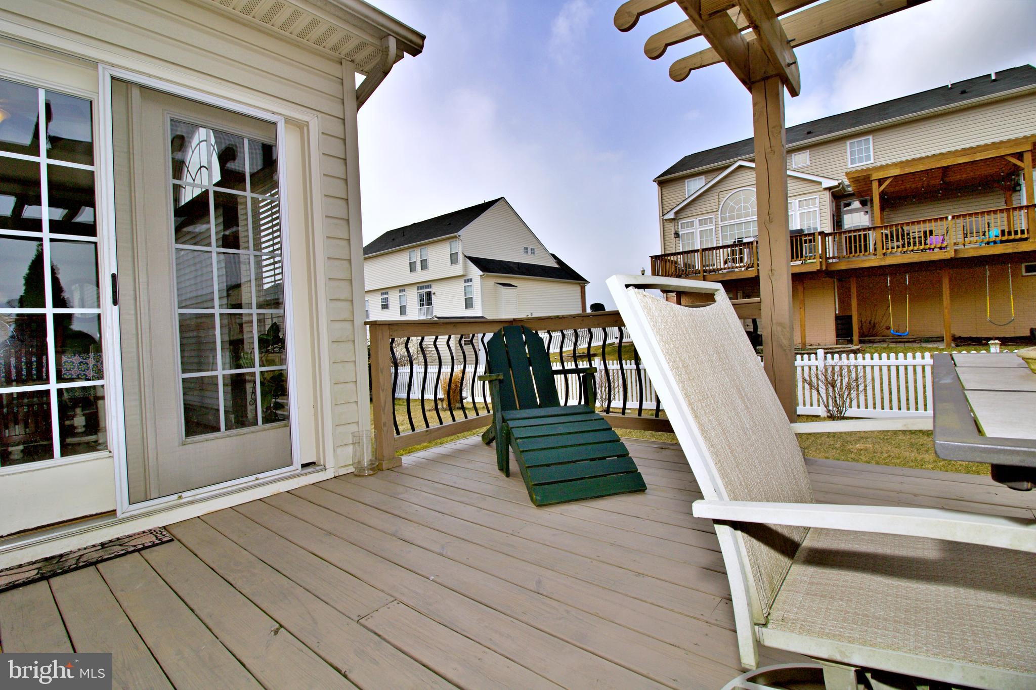 1323 Destrier Street Ranson, WV 25438 - Photo 43 of 45 Rear Deck with Pergola