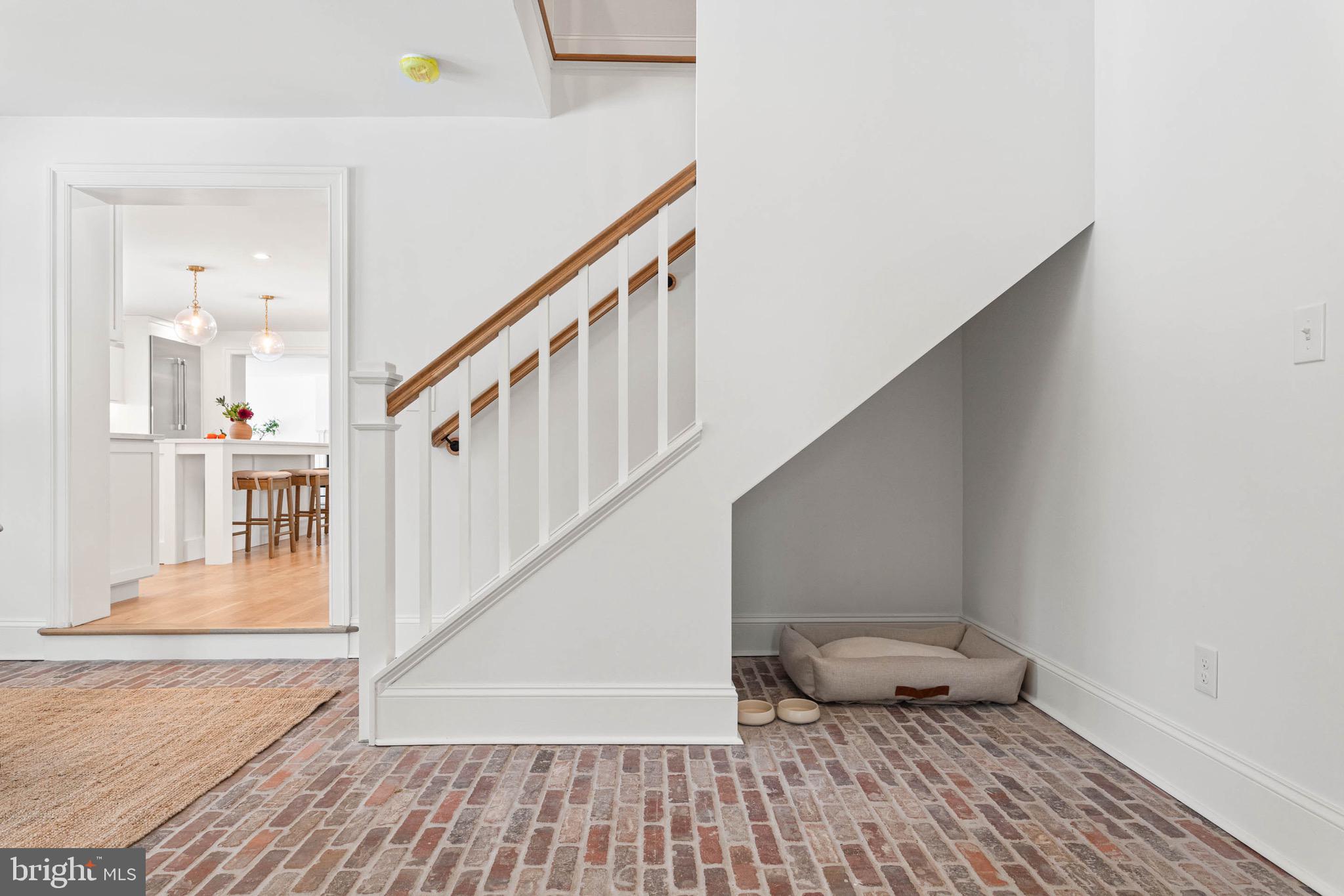 709 Newtown Road Berwyn, PA 19312 - Photo 27 of 82 Backstair Case. Access to Garage & Kitchen.