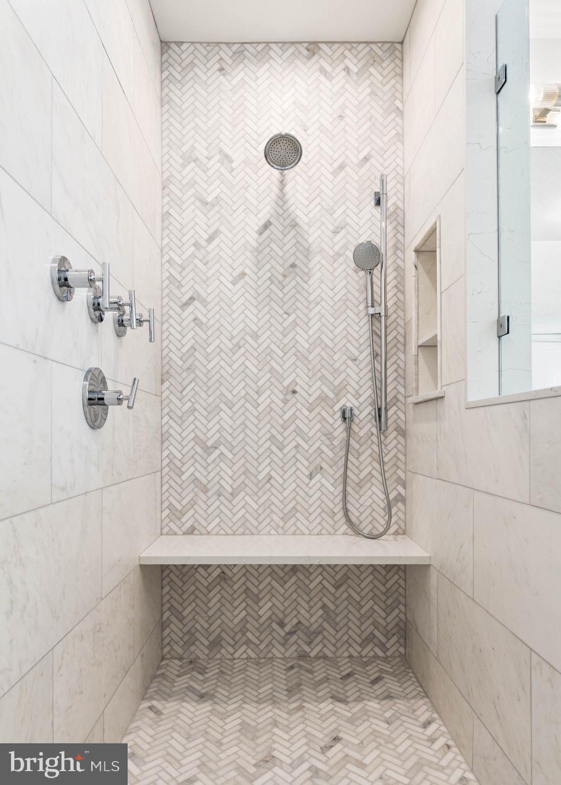 709 Newtown Road Berwyn, PA 19312 - Photo 43 of 82 Primary En-suite Shower.