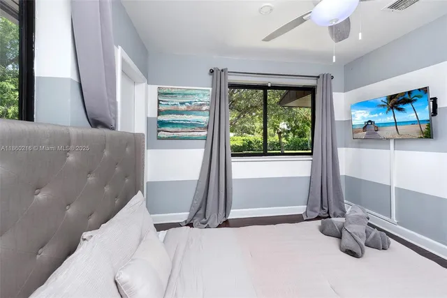 a view of a swimming pool with lounge chair