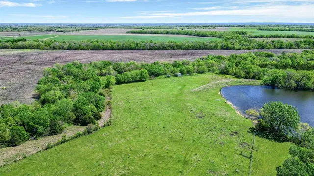 a view of a lake with a mountain