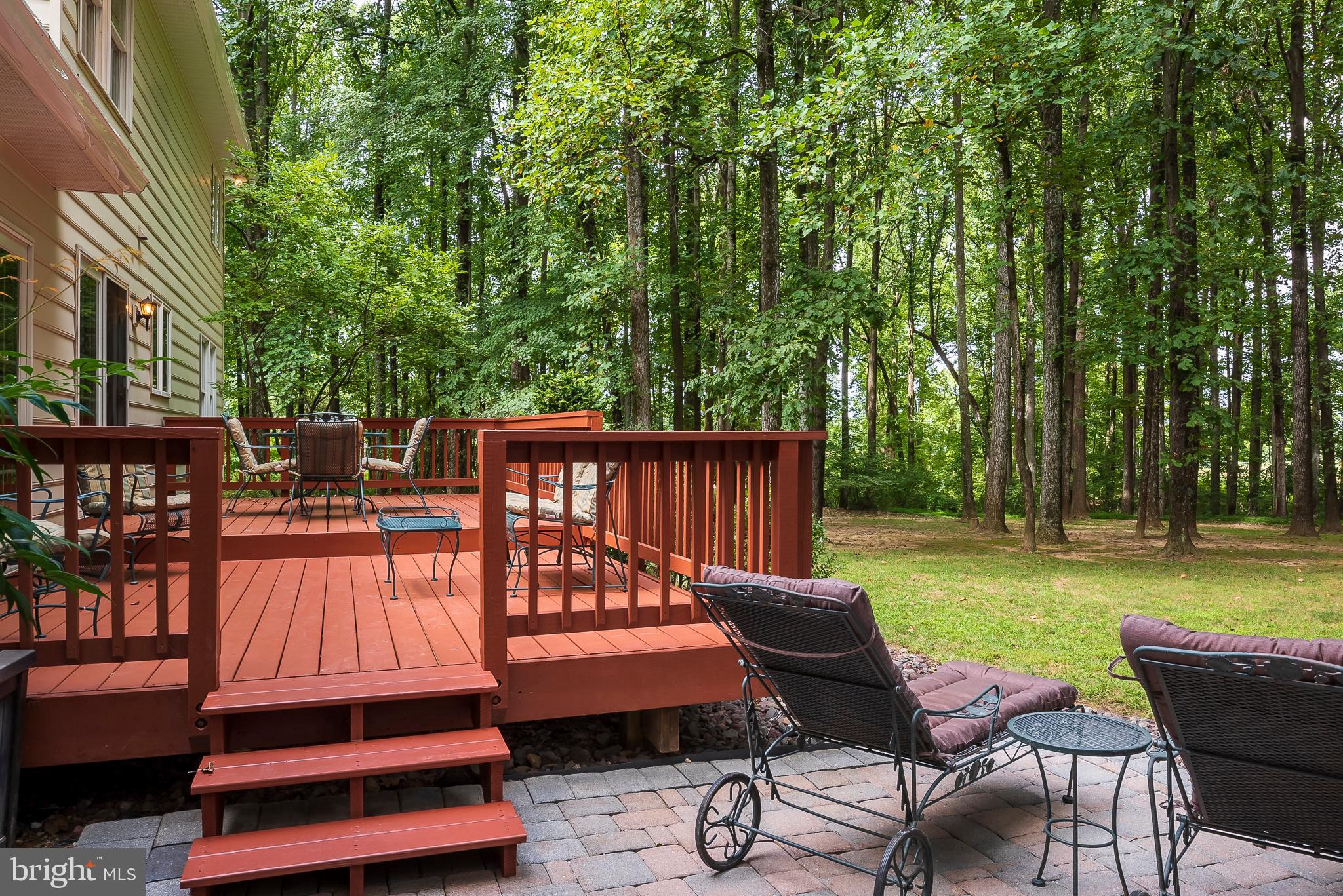 3165 Florence Road Woodbine, MD 21797 - Photo 33 of 42 Expansive two-tiered back deck