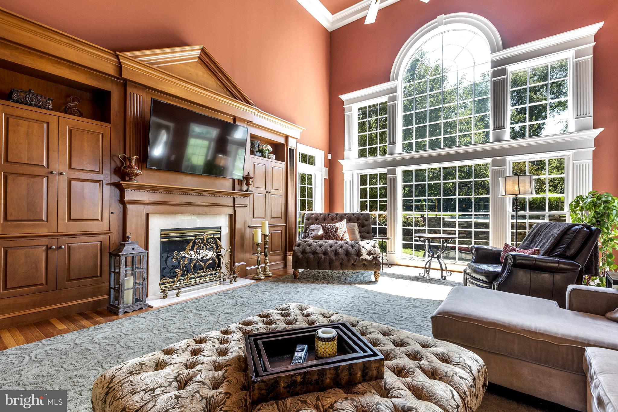 124 Anderson Farm Road Phoenixville, PA 19460 - Photo 12 of 40 Great Room with gas fireplace