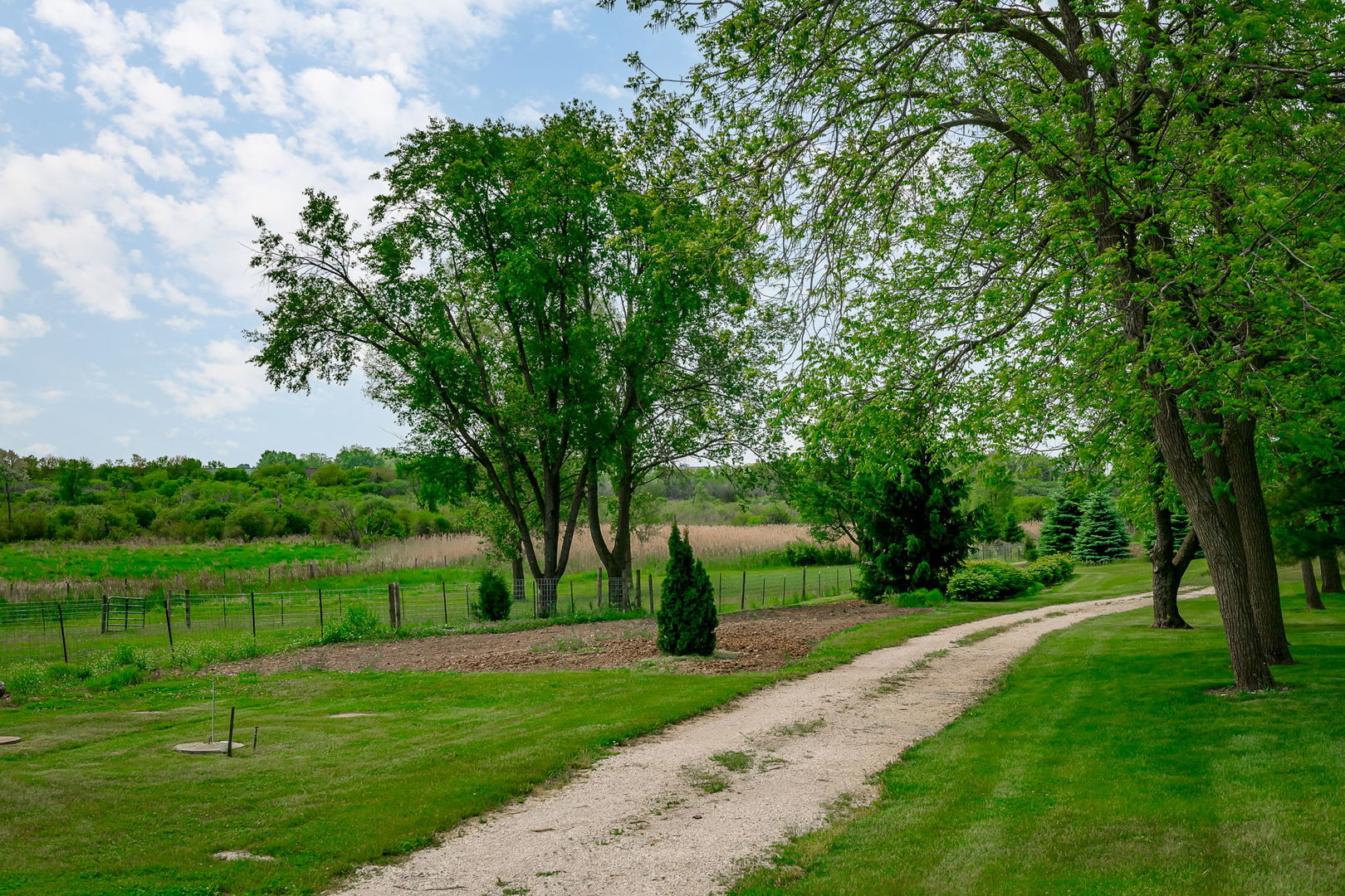 29295 North Callahan Road Wauconda, IL 60084 - Photo 17 of 45 a view of a park with trees and a lake