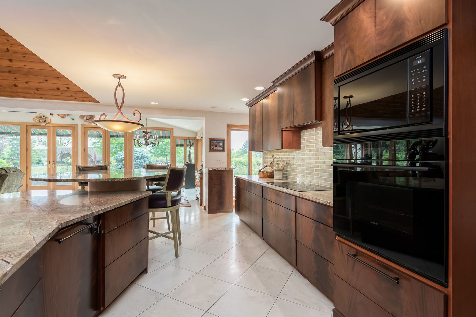 29295 North Callahan Road Wauconda, IL 60084 - Photo 32 of 45 a kitchen with granite countertop lots of counter top space