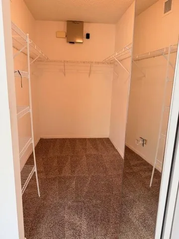 a view of backyard with green space