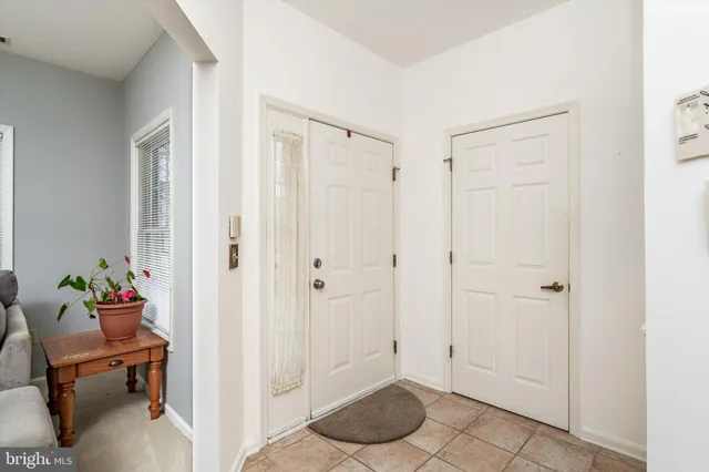 a view of room with dining area and bedroom view