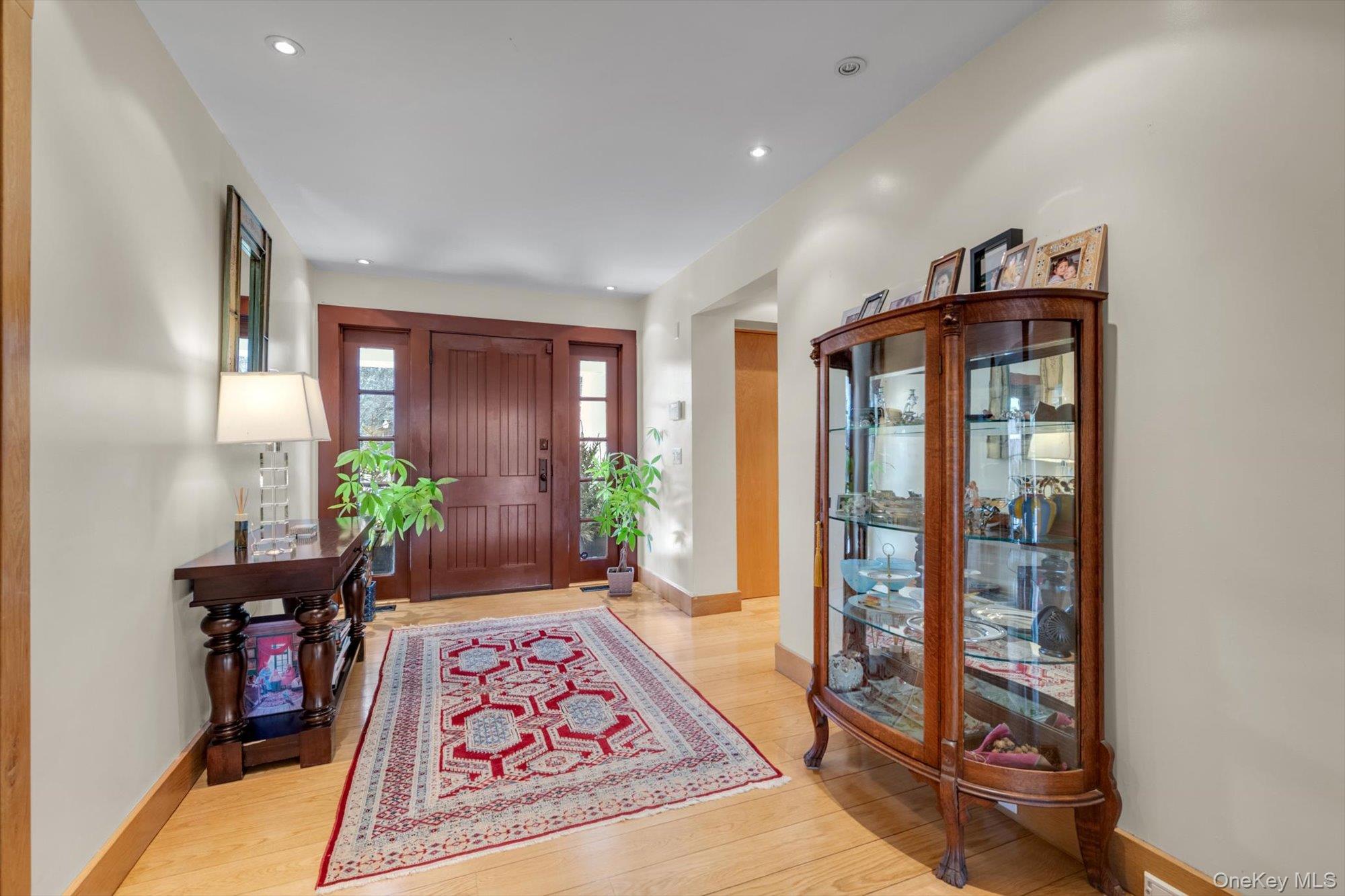 254 Adams Road Hewlett Harbor, NY 11557 - Photo 2 of 34 a living room with furniture and a potted plant