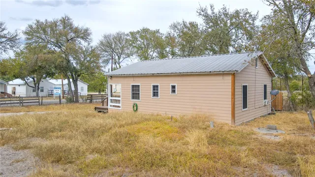 a view of pool with ocean view