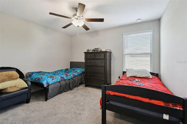 a front view of a house with a yard and potted plants