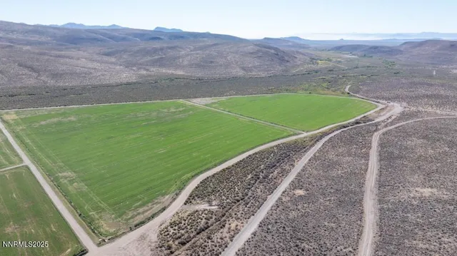 a view of a field with a yard