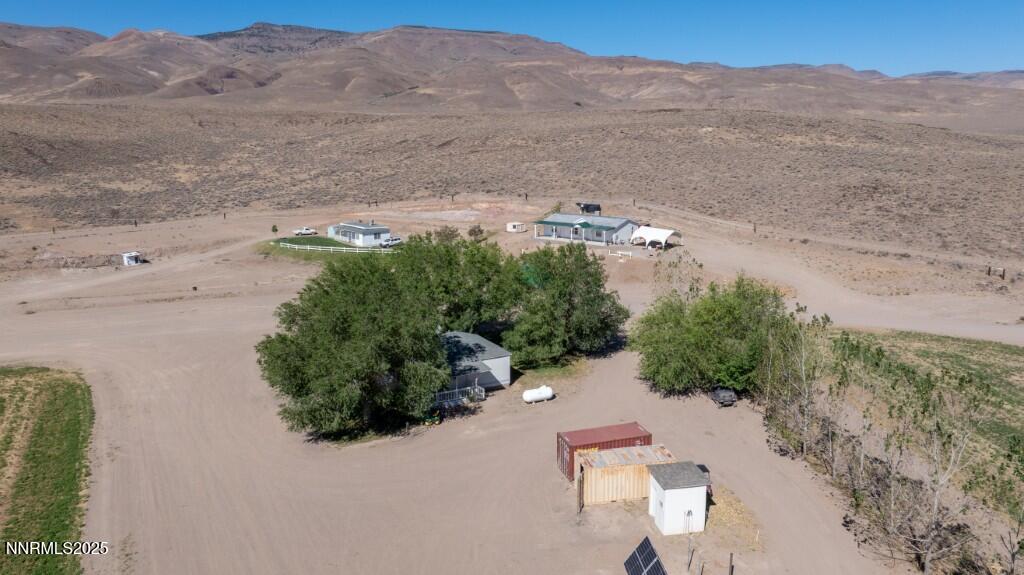 97567 State Route 34 Gerlach, NV 89412 - Photo 20 of 31 an aerial view of a house with a yard