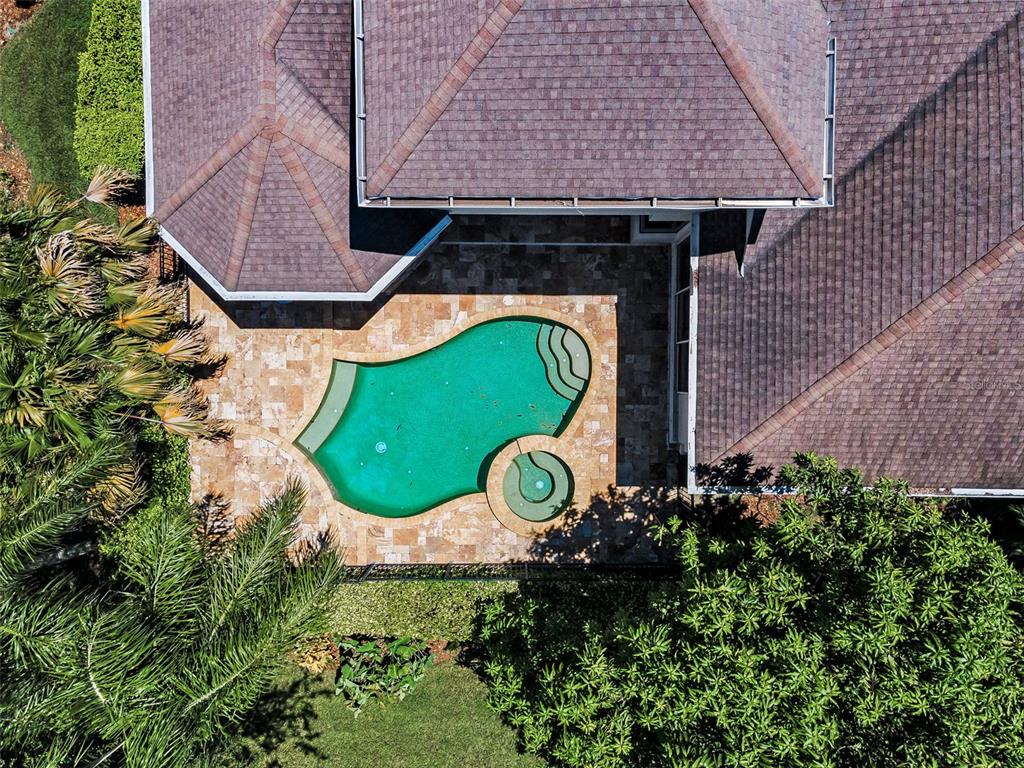 1227 Toscano Drive Trinity, FL 34655 - Photo 61 of 99 an aerial view of a house with a yard and garden