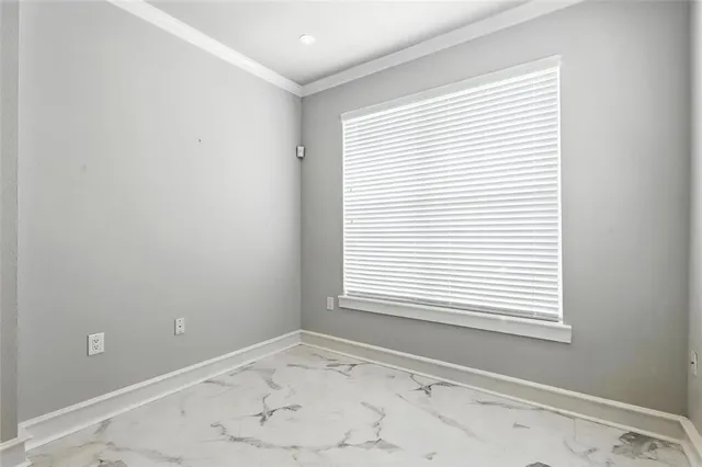 a view of a window in a room