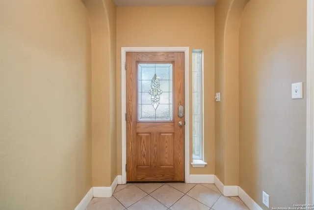 a workspace with furniture and a window