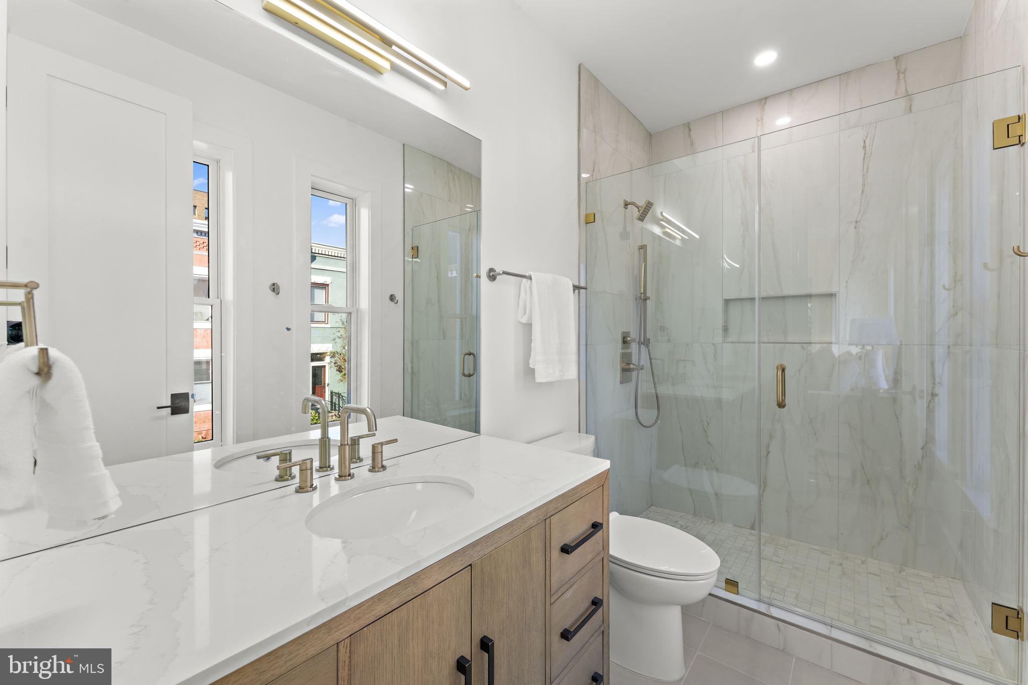 600 U Street Northwest Washington, DC 20001 - Photo 24 of 54 a bathroom with a sink toilet and shower