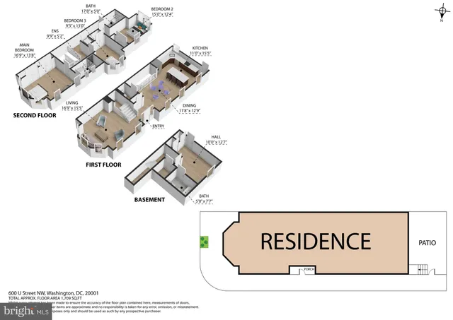 a view of a building with a street