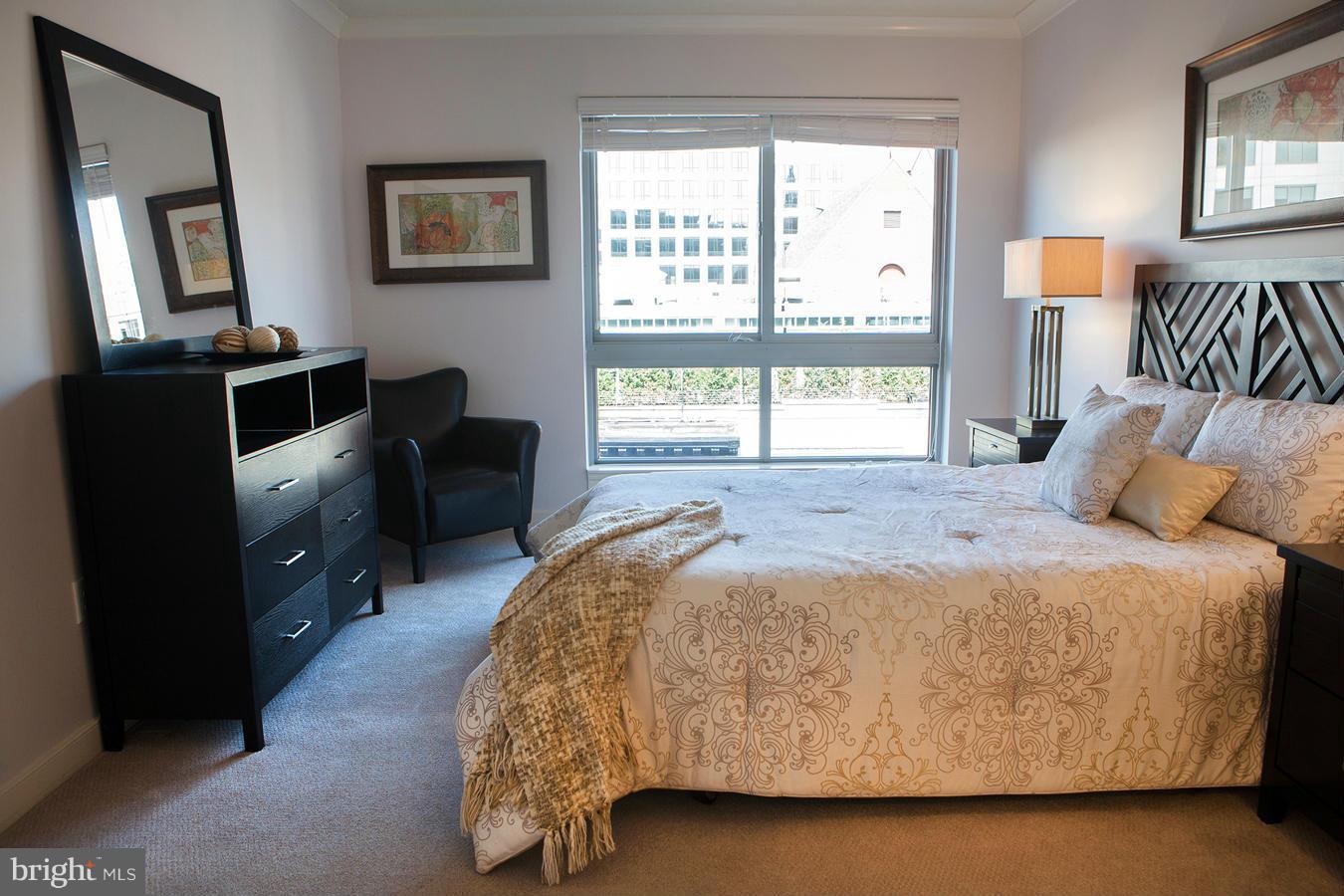 777 7th Street Northwest, Unit 524 Washington, DC 20001 - Photo 13 of 30 Master Bedroom West