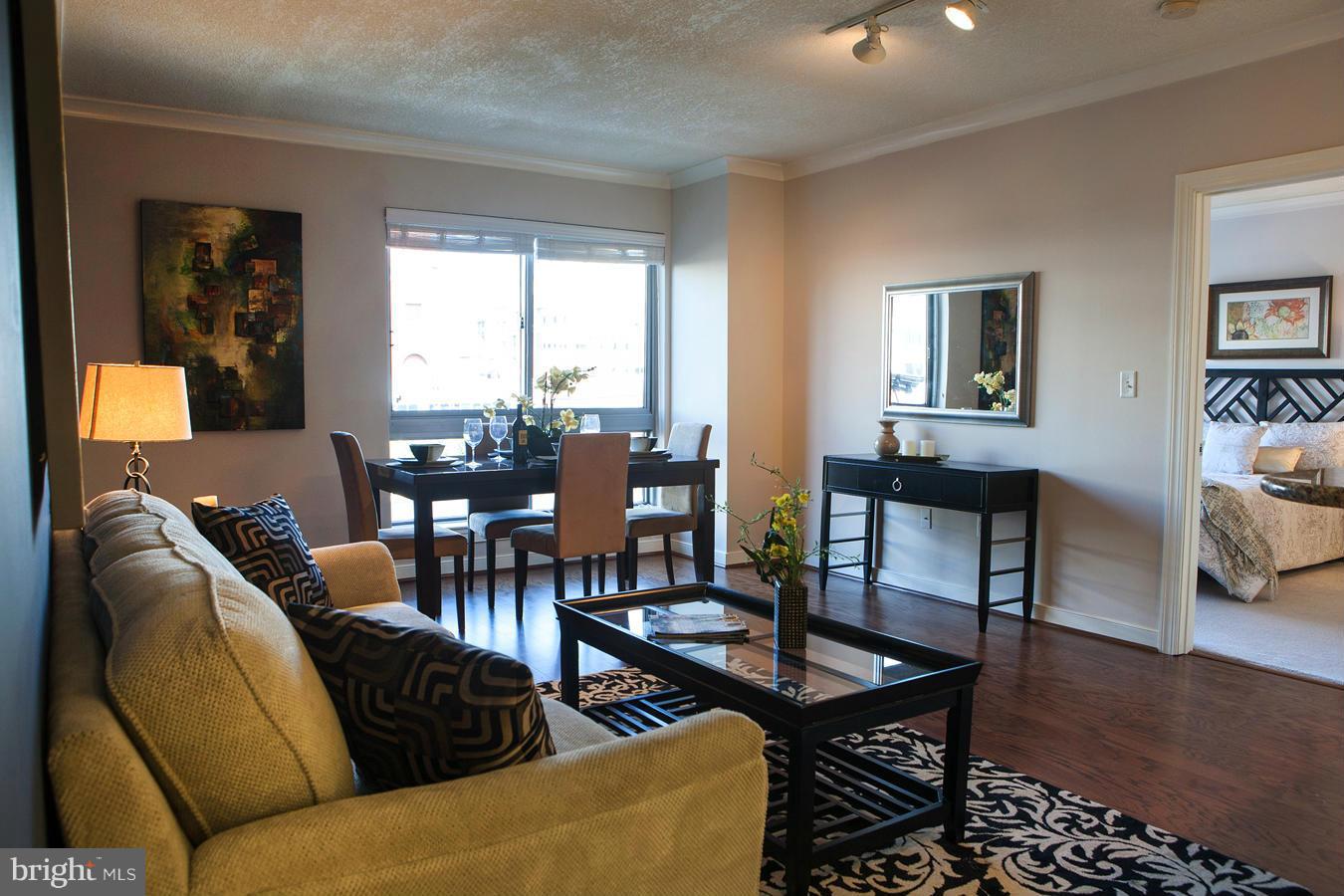 777 7th Street Northwest, Unit 524 Washington, DC 20001 - Photo 4 of 30 Living-Dining Room Northwest